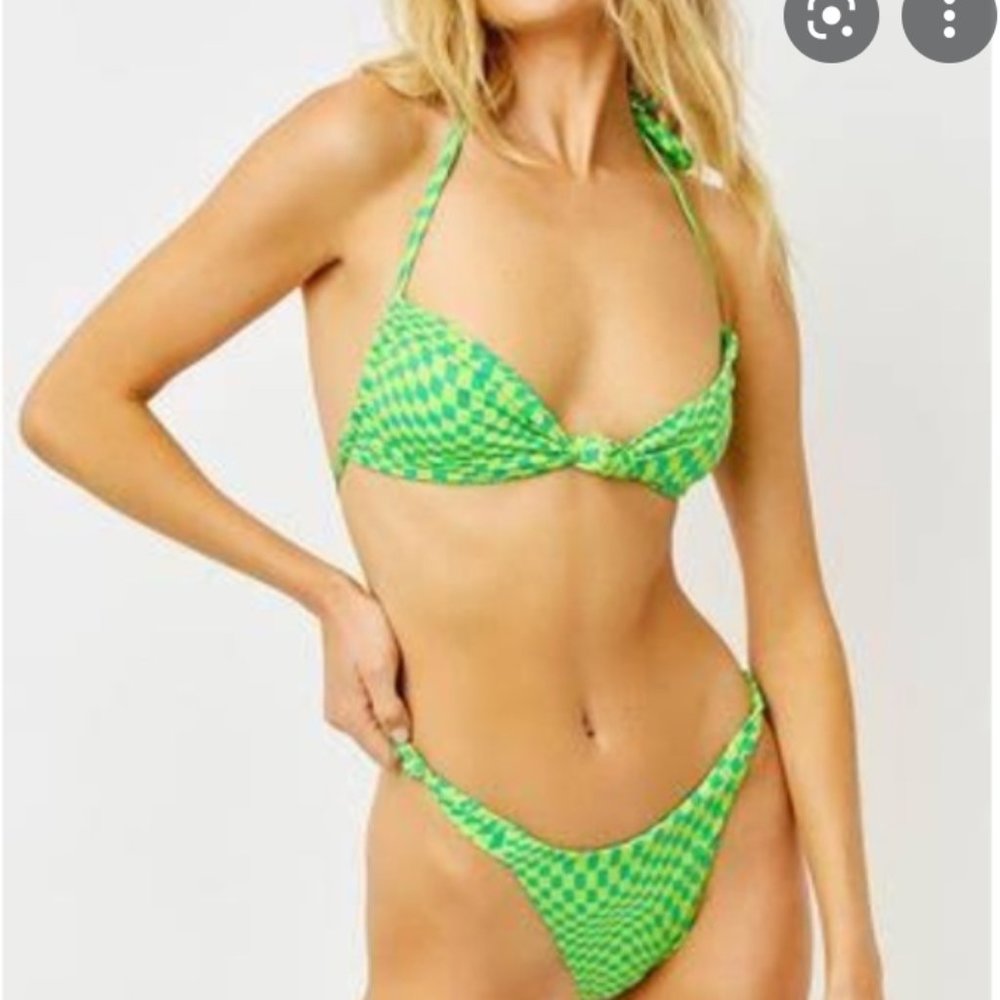 Frankies Bikinis Morrison Print Bikini XS